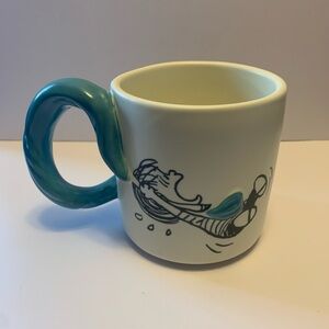 Rare Hallmark Peanuts Linus 3D Blanket Handle Mug